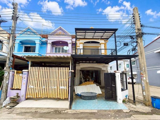 M-1076 💢ขายเพียง 2.39 ลบ.🌵🌈หมู่บ้านลภาวัน5 ท่าอิฐ 🌵🌈บ้านหลังมุม ถนนเมน ทำเลดี