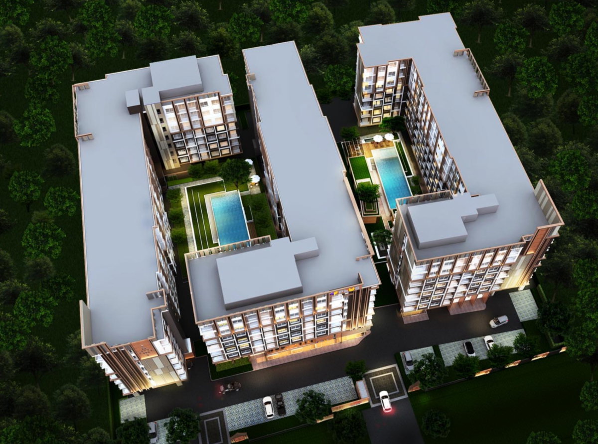 รูป ให้เช่า พลัสคอนโด อยุธยาปาร์ค ห้อง 30 ตรม. 1 ห้องนอน 1 ห้องน้ำ 1 ห้อง living. เฟอร์นิเจอครบ พร้อมเข้าอยู่ - รูปที่ 9/10