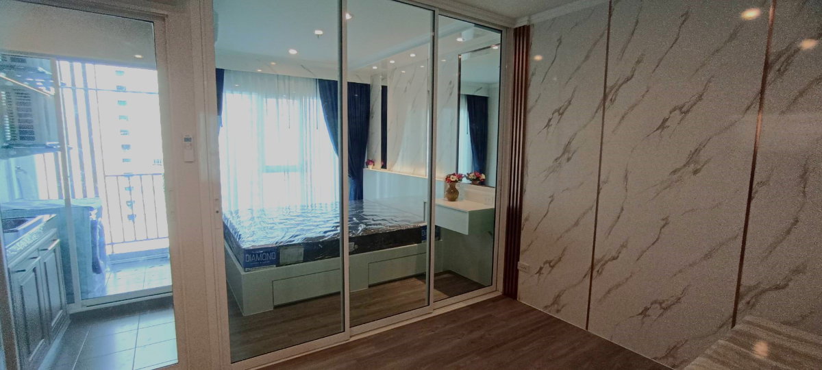 รูป P-2216 • Regent Home บางนา ห้องแต่งครบ พร้อมเข้าอยู่ • ใกล้ BTS บางนา 13,000 บาท/เดือน | Line Id: @easycondoplus | 099-229-6397 - รูปที่ 1/9