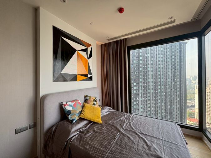 🔥Hot deal🔥 For Rent: Ashton Asoke-Rama9 High Floor brand new unit Near MRTRama9