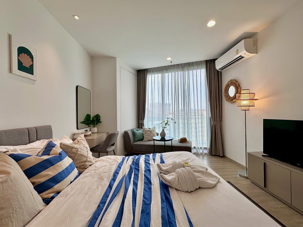รูป Edge Central Pattaya คอนโดใจกลางพัทยา | เดินทางง่าย | ใกล้แหล่งท่องเที่ยว | ห้องอุปกรณ์ครบ สามารถทำธุรกิจได้ - รูปที่ 2/23