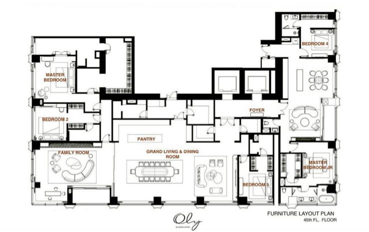 รูป 📌 For Rent&Sale  Luxury condo 📌 One 89 Wireless at One Bangkok Ritz-Carlton 2,500,000/month. - รูปที่ 22/22
