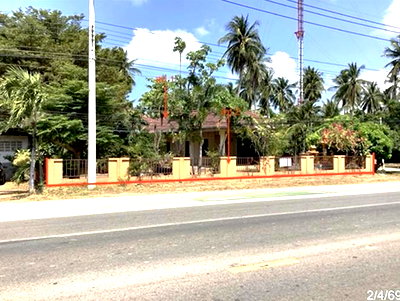 บ้านเดี่ยว สามร้อยยอด ประจวบคีรีขันธ์ : บ้านเดี่ยว 252 ตร.วา สามร้อยยอด ประจวบคีรีขันธ์ 3.3M