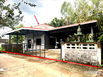 บ้านเดี่ยว ปราจีนบุรี : บ้านเดี่ยว 71 ตร.วา กบินทร์บุรี ปราจีนบุรี 2.1M