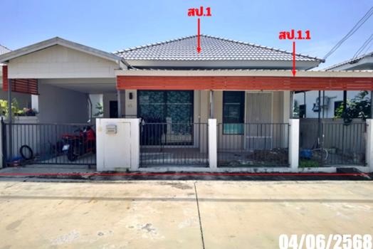 รูป บ้านเดี่ยว 36.2 ตร.วา มายกรีน แอท พานทอง-อมตะ พนัสนิคม ชลบุรี 2.3M - รูปที่ 13/16