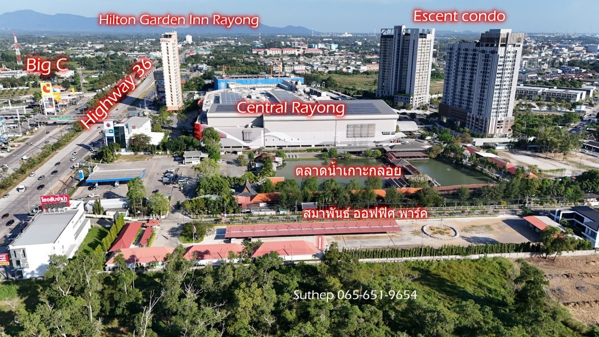 รูป สำนักงานให้เช่า ทำเลดี ใจกลางเมืองระยอง ใกล้เซ็นทรัลและบิ๊กซี ระยอง 200 เมตร ทับมา ระยอง - รูปที่ 1/21