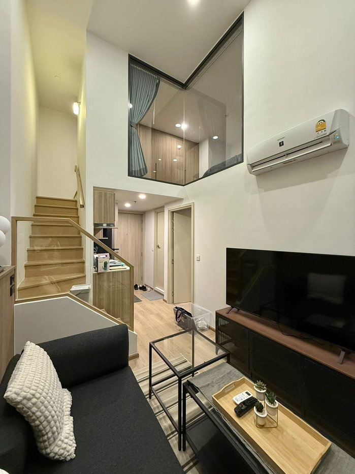 รูป *** ให้เช่าคอนโด : ไลฟ์ พระราม 4-อโศก ห้องDuplex เพดานสูง 2 นอน เฟอร์ครบ ใกล้MRT ศูนย์ประชุมแห่งชาติสิริกิต์ (Life Rama 4-Asoke) *** - รูปที่ 3/14
