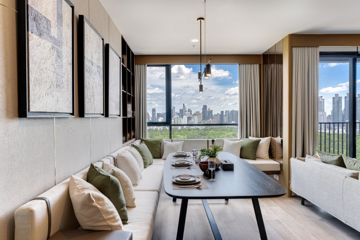 รูป The Crown Residences 2 ห้องนอนราคาตรงโครงการ เดินทางสะดวก ฟรีค่าใช้จ่าย - รูปที่ 2/8
