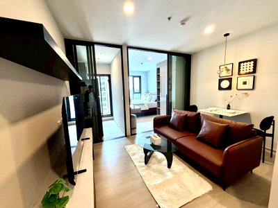 Condos for rent : Aspire Onnut Station BTS Onnut Brand New 1Bedroom with enclose kitchen Ready to move