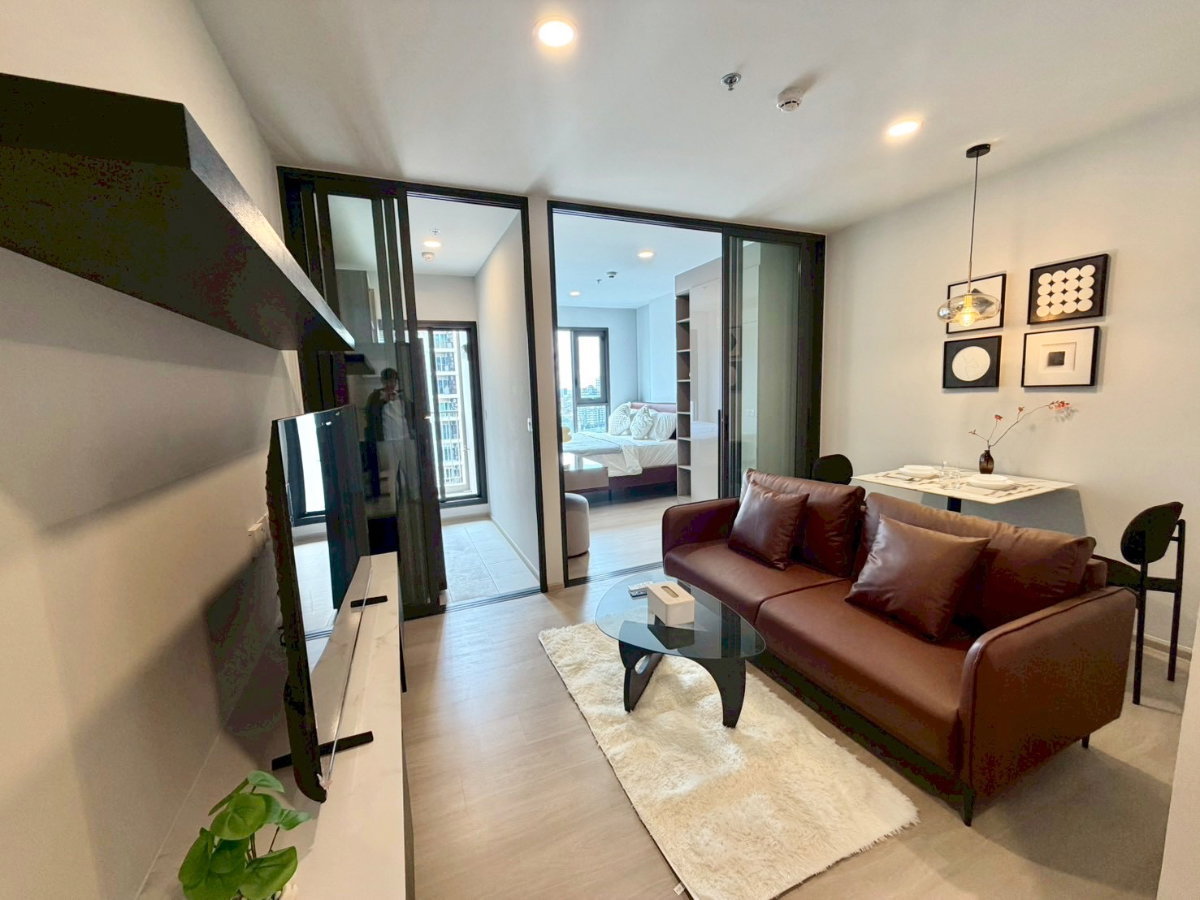 picture Aspire Onnut Station BTS Onnut Brand New 1Bedroom with enclose kitchen Ready to move - 1/9