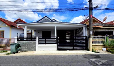 ทาวน์โฮม กรุงเทพมหานคร : S2984 ขายบ้านชั้นเดียว รีโนเวทใหม่ทั้งหลัง หมู่บ้านพิบูลย์ทรัพย์ เลียบวารี หนองจอก