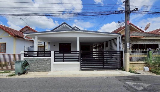 S2984 ขายบ้านชั้นเดียว รีโนเวทใหม่ทั้งหลัง หมู่บ้านพิบูลย์ทรัพย์ เลียบวารี หนองจอก
