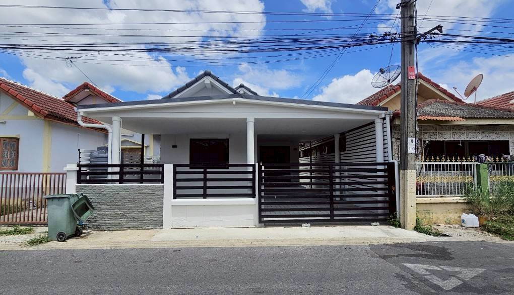 รูป S2984 ขายบ้านชั้นเดียว รีโนเวทใหม่ทั้งหลัง หมู่บ้านพิบูลย์ทรัพย์ เลียบวารี หนองจอก - รูปที่ 1/13