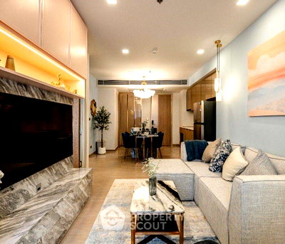 Condos for rent : 2-BR 74 Sqm Condo One 9 Five Asoke - Rama 9, 300m to MRT Phra Ram 9 (ID 1959405)