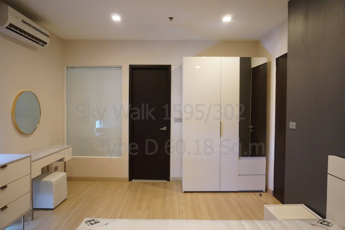 รูป ให้เช่า สกาย วอล์ค เรสซเดนซ์ 2 ห้องนอน 1 ห้องนำ้ 60 ตรม. ค่าเช่า 35,000 บาท/เดือน - รูปที่ 5/8