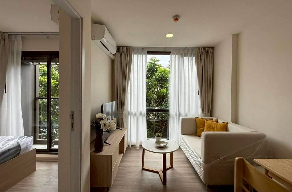 รูป 🌿 Cozy 1BR ใกล้ BTS บางจาก 🚆 ห้องน่าอยู่ วิวต้นไม้สบายตา 🍃 พร้อมเข้าอยู่ทันที ✨ เพียง 12,000/เดือน 🤍 - รูปที่ 5/8