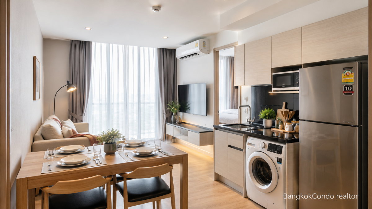 รูป 🍀🍀 Fully furnished💝 ให้เช่า📌 พาร์ค ออริจิ้น พร้อมพงษ์ (Line: @rent2022)BTS พร้อมพงษ์ ✨พร้อมเข้าอยู่ 🔖A11475 - รูปที่ 3/7