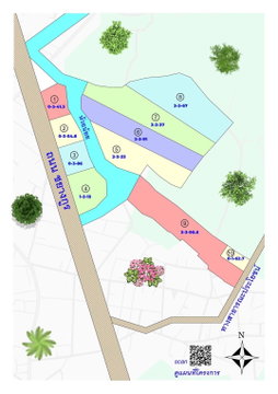 Ratchada 24 (AEC Real Estate) Land for Rent on Chayangkun Rd. (Hwy 212) Ubon Ratchathani, 180m Wide Frontage