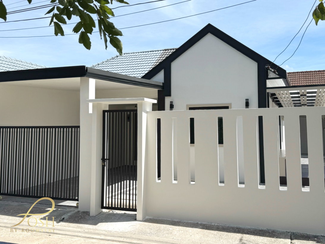 รูป ภูเก็ตวิลล่าสาม Phuket Villa3 บ้านแฝดทำเลหน้าสวน ไม่ติดกับหลังอื่น มาพร้อมส่วนต่อเติมทั้งหลัง และมุมนั่งเล่นข้างบ้าน - รูปที่ 5/24