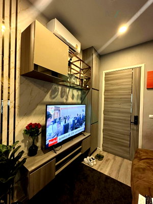 Condos for rent : 🎊 For Rent Condo KNIGHTSBRIDGE COLLAGE RAMKHAMHAENG Building 1, Floor 18,1 bed room, Room size 26 sqm