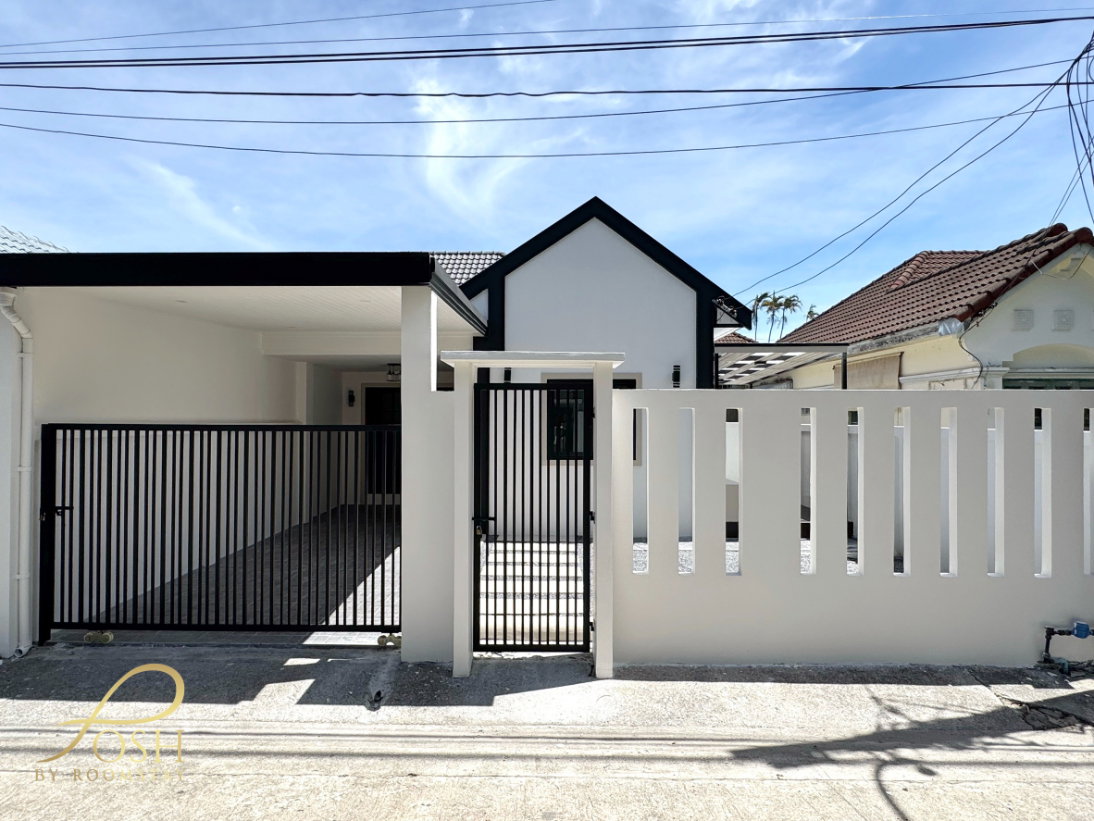 ภูเก็ตวิลล่าสาม Phuket Villa3 บ้านแฝดทำเลหน้าสวน ไม่ติดกับหลังอื่น มาพร้อมส่วนต่อเติมทั้งหลัง และมุมนั่งเล่นข้างบ้าน