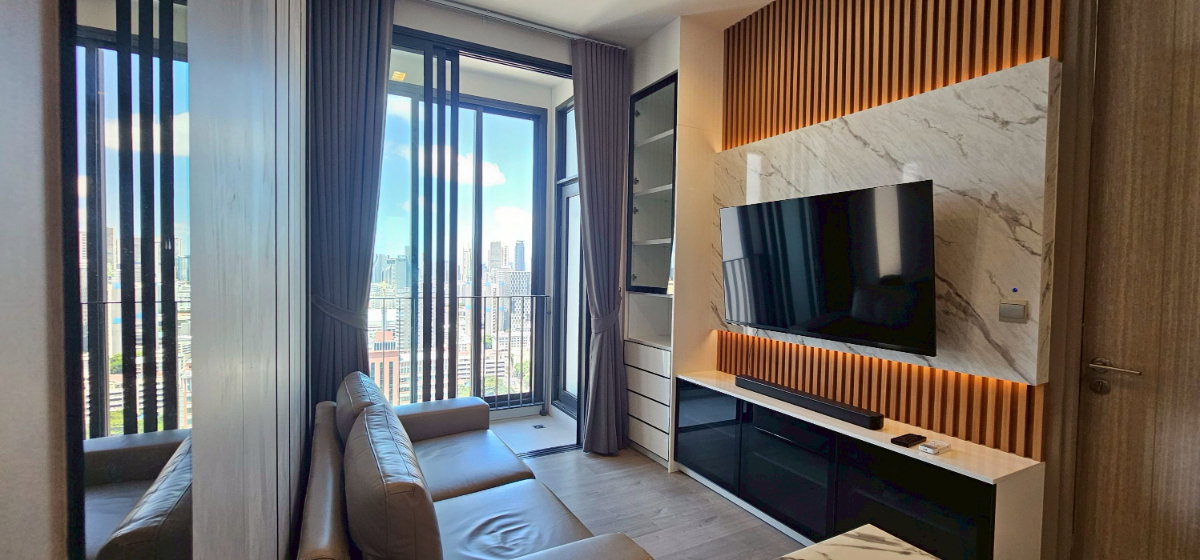 รูป ให้เช่า ✨The Address Siam–Ratchathewi ✨ 1 ห้องนอน ขนาด 35 ตรม เฟอร์ครบ พร้อมเข้าอยู่ 😍 ใกล้ BTS ราชเทวี 🚅 - รูปที่ 1/8