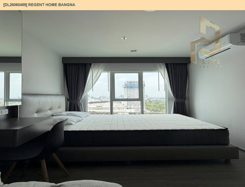 รูป DL26060459 ให้เช่าคอนโด รีเจ้นท์ โฮม บางนา (Regent home bangna) ใกล้ BTS บางนา พร้อมเข้าอยู่ โทรด่วน 0614453194 LineID @952jdxxk - รูปที่ 7/9