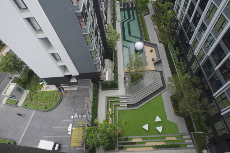 รูป เจ้าของปล่อยเอง - ปล่อยเช่า Kensington ชั้น 6 วิวสระ ห้องสะอาดใหม่เอี่ยม Smart home - รูปที่ 10/14