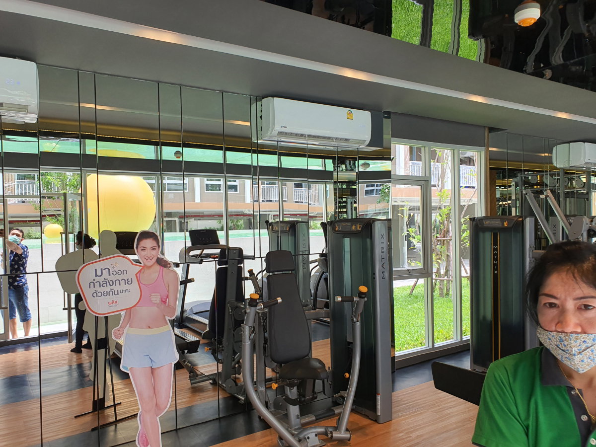รูป ให้เช่า พลัสคอนโด อยุธยาปาร์ค ห้อง 30 ตรม. 1 ห้องนอน 1 ห้องน้ำ 1 ห้อง living. เฟอร์นิเจอครบ พร้อมเข้าอยู่ - รูปที่ 6/10