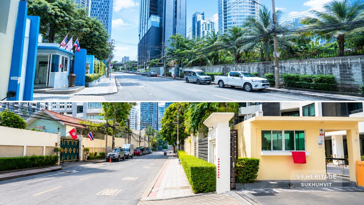 รูป ขายคอนโดสุขุมวิท 59 ใกล้ทองหล่อ–เอกมัย 59 Heritage Sukhumvit (55.72 ตร.ม.) ใกล้ BTS ทองหล่อ ราคาขาย 6.29 ล้าน พร้อมเข้าอยู่ - รูปที่ 10/16