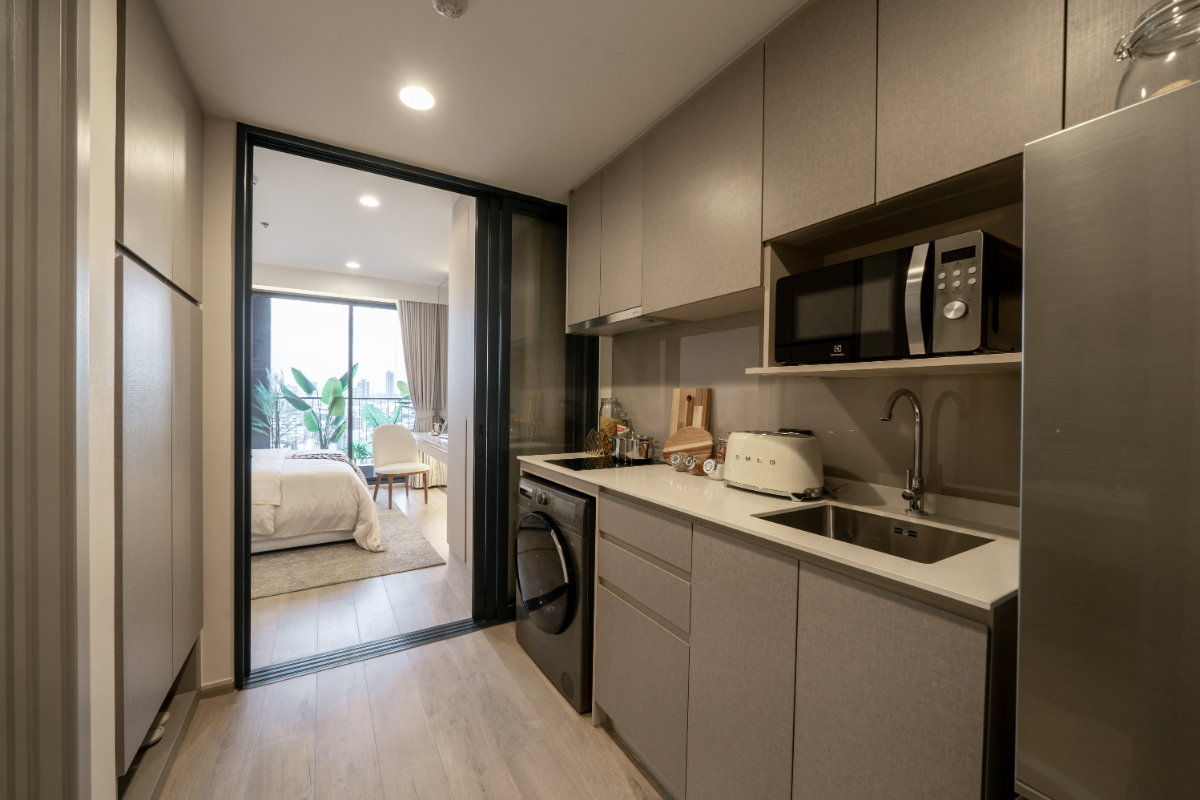 รูป The Crown Residences คอนโดพร้อมอยู่ ฟรีทุกค่าใช้จ่าย ราคาโครงการ - รูปที่ 2/7