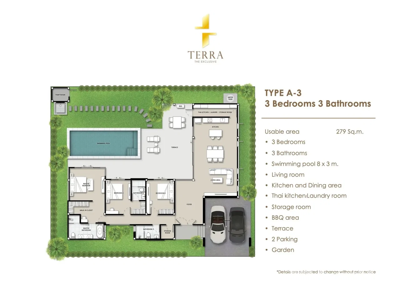 picture 3 Bedroom Villa for sale at Terra The Exclusive  6448231 - 35/35