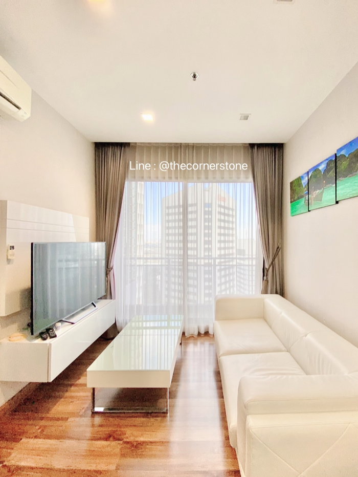 picture For Rent❗️" 𝐈𝐕𝐘 𝐀𝐦𝐩𝐢𝐨 " 𝟐𝟓,𝟎𝟎𝟎 THB. 1 Bedroom Size 44 Sq.m. Near MRT-Thailand Cutural Centre - 3/24