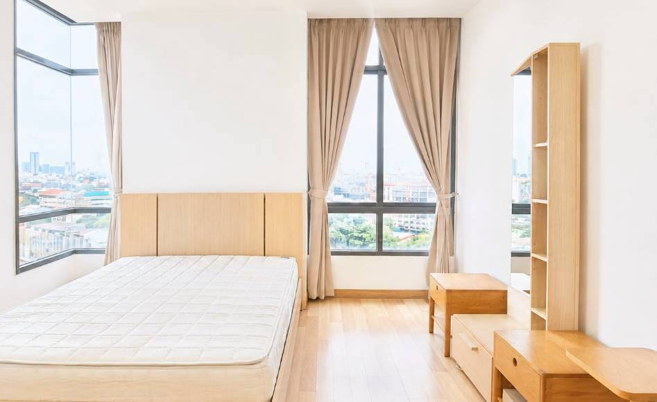 รูป 🏢✨ปล่อยเช่า Ideo Blucove Sukhumvit 🛏️2Bed 60ตรม. ฟีลคาเฟ่เกาหลีวิวเมืองพาโนรามา 📍ติด BTS อุดมสุข 💰19,000/ด. โดยเซลล์ประจำโครงการ 🤍 - รูปที่ 4/6