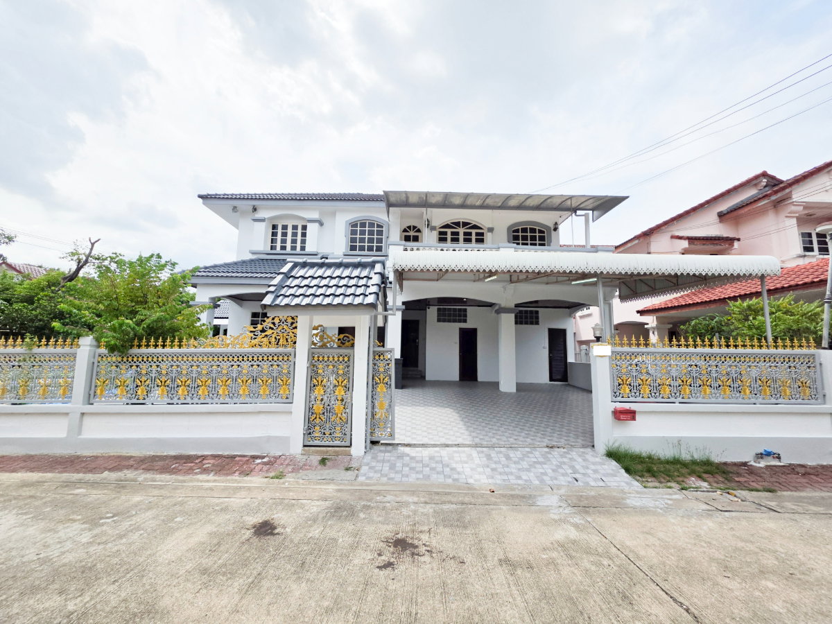 รูป บ้านเดี่ยว หมู่บ้าน ชัยพฤกษ์ รามอินทรา หลังมุม รีโนเวทใหม่ทั้งหลัง พร้อมพื้นที่กว้างถึง 140 ตรว. ใกล้จุดขึ้นลงทางด่วน - รูปที่ 1/28