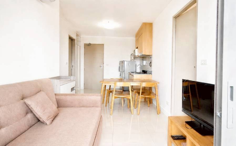 รูป 🏢✨ปล่อยเช่า Ideo Blucove Sukhumvit 🛏️2Bed 60ตรม. ฟีลคาเฟ่เกาหลีวิวเมืองพาโนรามา 📍ติด BTS อุดมสุข 💰19,000/ด. โดยเซลล์ประจำโครงการ 🤍 - รูปที่ 2/6