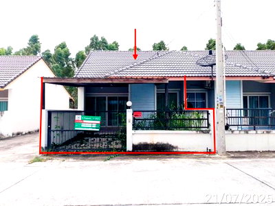 TOWN HOUSE 25.5 Sq.w. Bang Lamung Chonburi for 1.6M