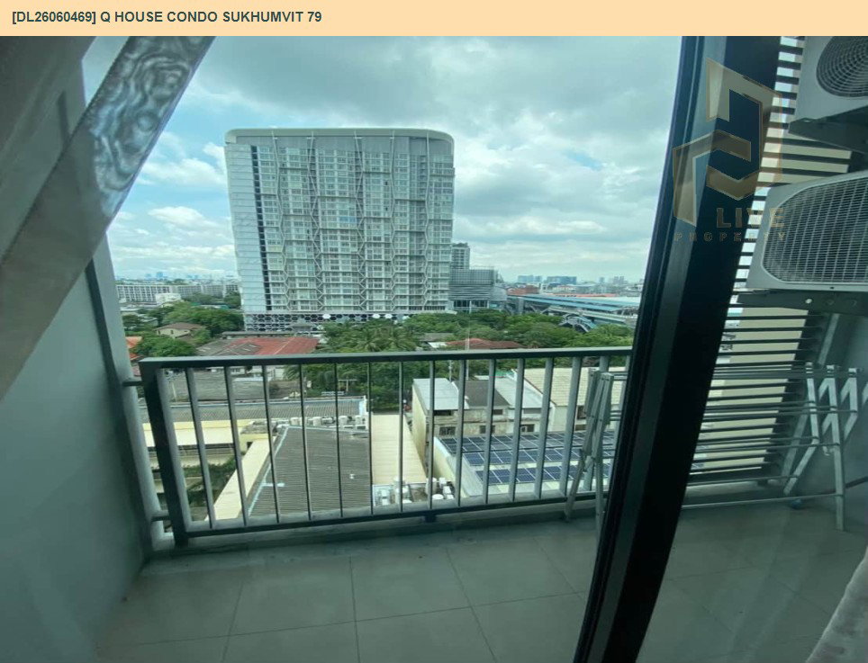 รูป DL26060469 ให้เช่าคอนโด คิว เฮ้าส์ คอนโด สุขุมวิท 79 (Q House Condo Sukhumvit 79) ใกล้ BTS อ่อนนุช พร้อมเข้าอยู่ โทรด่วน 0614453194 LineID @952jdxxk - รูปที่ 7/8