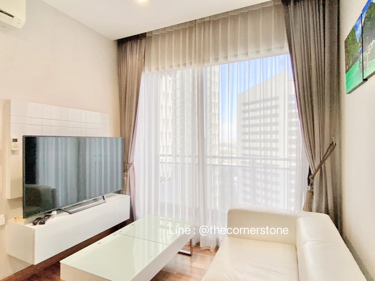 picture For Rent❗️" 𝐈𝐕𝐘 𝐀𝐦𝐩𝐢𝐨 " 𝟐𝟓,𝟎𝟎𝟎 THB. 1 Bedroom Size 44 Sq.m. Near MRT-Thailand Cutural Centre - 2/24