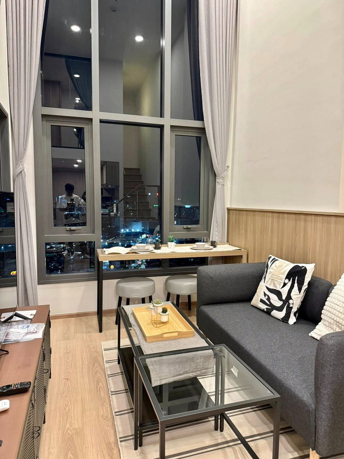 รูป *** ให้เช่าคอนโด : ไลฟ์ พระราม 4-อโศก ห้องDuplex เพดานสูง 2 นอน เฟอร์ครบ ใกล้MRT ศูนย์ประชุมแห่งชาติสิริกิต์ (Life Rama 4-Asoke) *** - รูปที่ 1/14