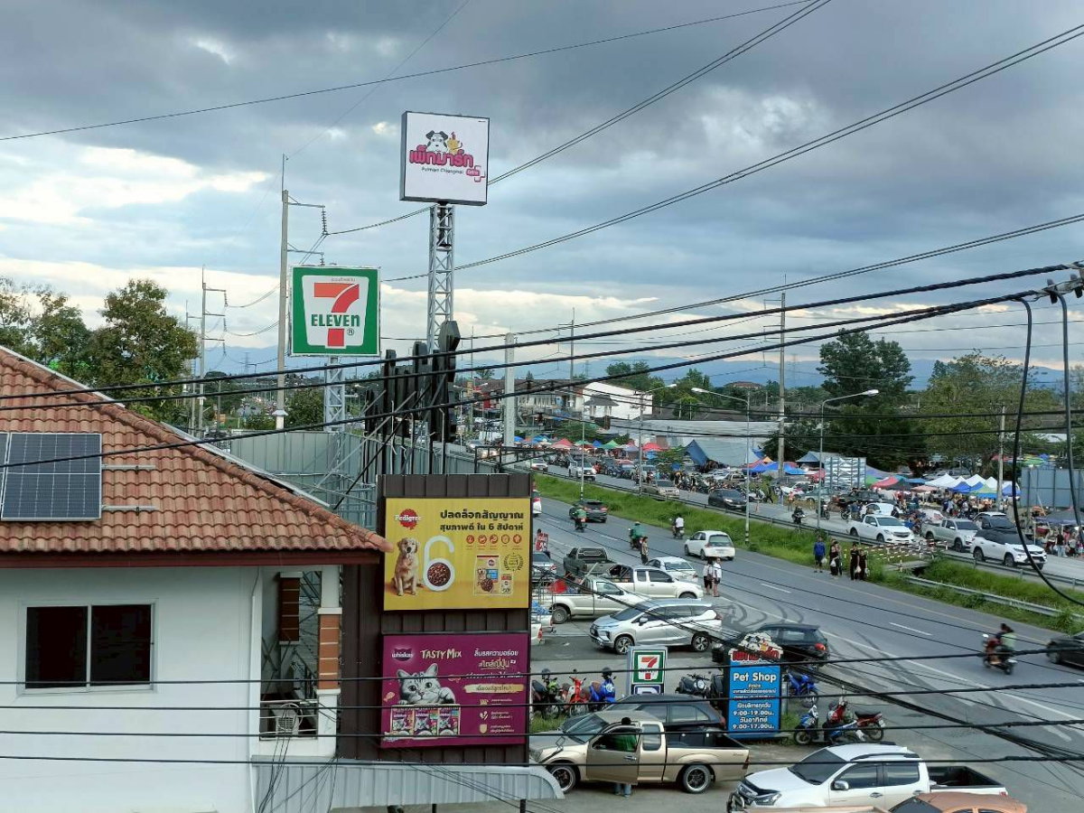 รูป ขายอาคารพาณิชย์ ห้องมุม ติดถนนวงแหวน เชียงใหม่ 38ตรว มีพื้นที่ด้านข้างใหญ่มาก เชียงใหม่  - รูปที่ 11/11