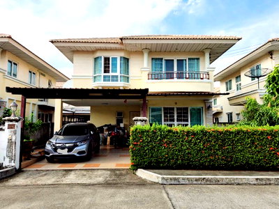 บ้านเดี่ยว วิทยาลัยนานาชาติราฟเฟิลส์ : บ้านเดี่ยว  ม.ศุภาลัย สวนหลวง ร.9  ติดถนนใหญ่ 3ห้องนอน 3ห้องน้ำ 7.2 mb
