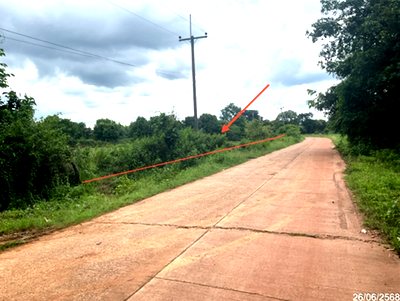 Land for sale : LAND 2636 Sq.w. Muang Sakon Nakhon Sakon Nakhon for 2.4M