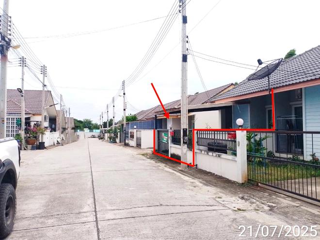 รูป ทาวน์เฮ้าส์ 25.5 ตร.วา นรินทร์รัตน์ 1 บางละมุง ชลบุรี 1.6M - รูปที่ 3/14