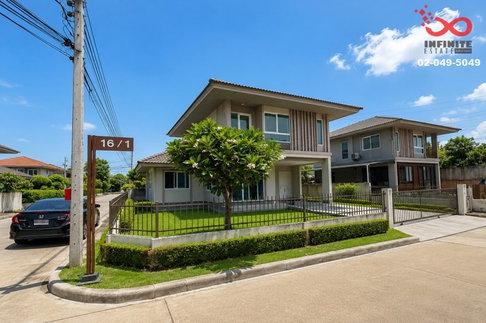 ขายบ้านเดี่ยว 2 ชั้น คณาสิริ วงแหวน-พระราม 5 ถนนนครอินทร์ กาญจนาภิเษก บางม่วง-บางคูลัด (พระเงิน) 