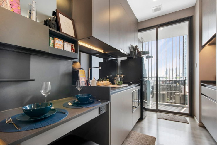 รูป S143 ให้เช่าคอนโด The Room Sukhumvit 69 (เดอะ รูม สุขุมวิท 69)ห้องสวย พร้อมเข้าอยู่ ติด BTS สถานีพระโขนง - รูปที่ 8/20