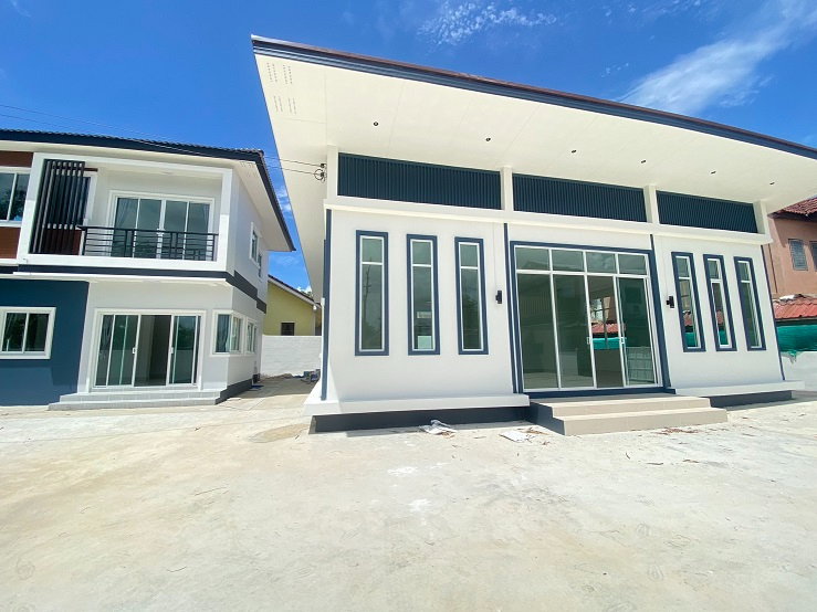 รูป สำนักงานให้เช่า Home Office บ้าน 2 ชั้น 2 หลัง สร้างใหม่ ซอยแพรกษา 5 ถนนสุขุมวิทสายเก่า จอดรถ 12 คัน พักอาศัย เป็นออฟฟิศ จดทะเบียนบริษัทได้ - รูปที่ 17/25