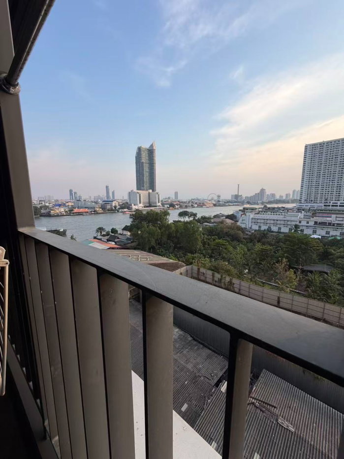 รูป 🌆 ให้เช่า: Chapter Charoennakhon - Riverside | ใกล้ ICONSIAM วิวแม่น้ำเจ้าพระยา พร้อมอยู่ @90condo 🌃 - รูปที่ 7/8