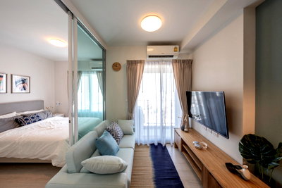 Condos for sale : S1326 🏙✨ Urgent Sale: Chapter One Eco Ratchada-Huai Khwang Condo, near MRT Huai Khwang. Selling price: 3,090,000 THB.