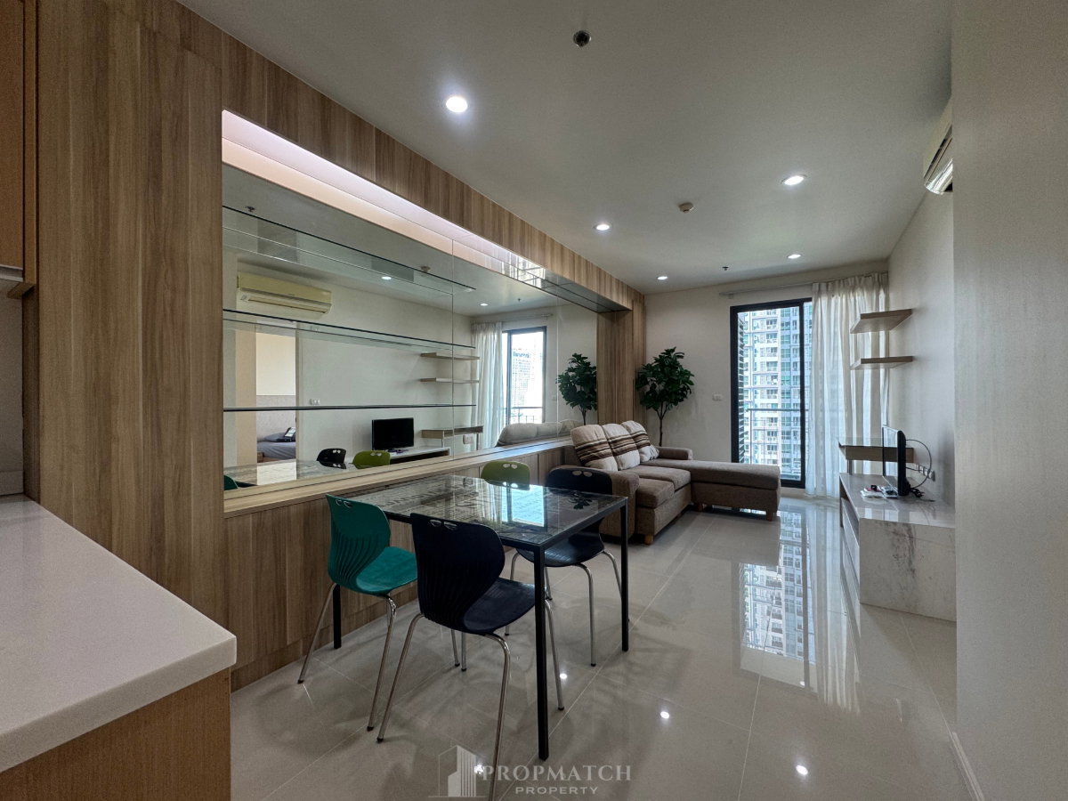 รูป PM024587 ✨Flash Deal ✨ Villa Asoke (1Bed 1Bath 49 SQM.) พร้อมอยู่ ! เพียง 24,000 บาทต่อเดือน Tel.0981315848 @propmatch - รูปที่ 2/7